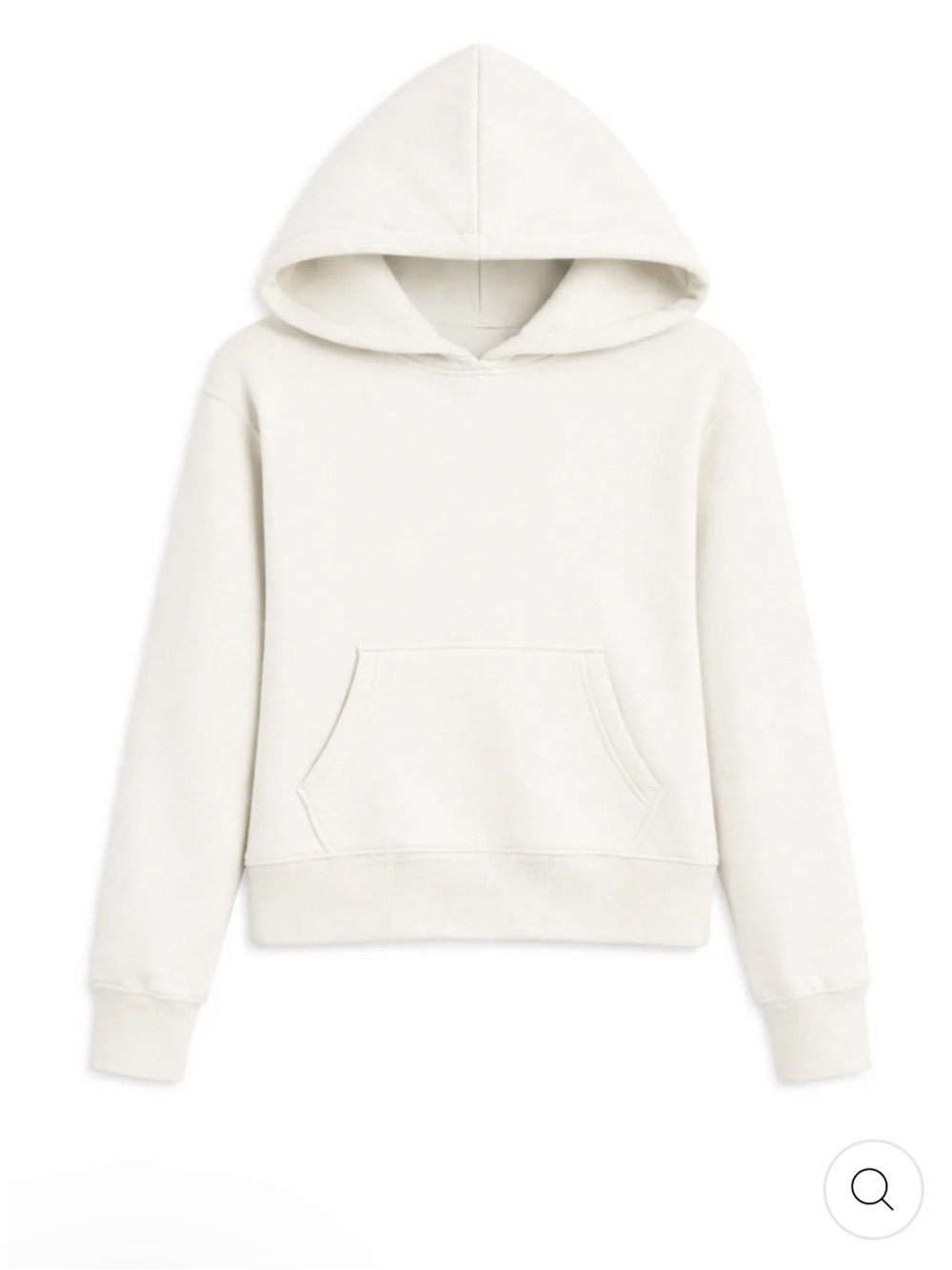KATIE J NYC TWEEN DYLAN OVERSIZED HOODIE WHITE - TWEEN XL